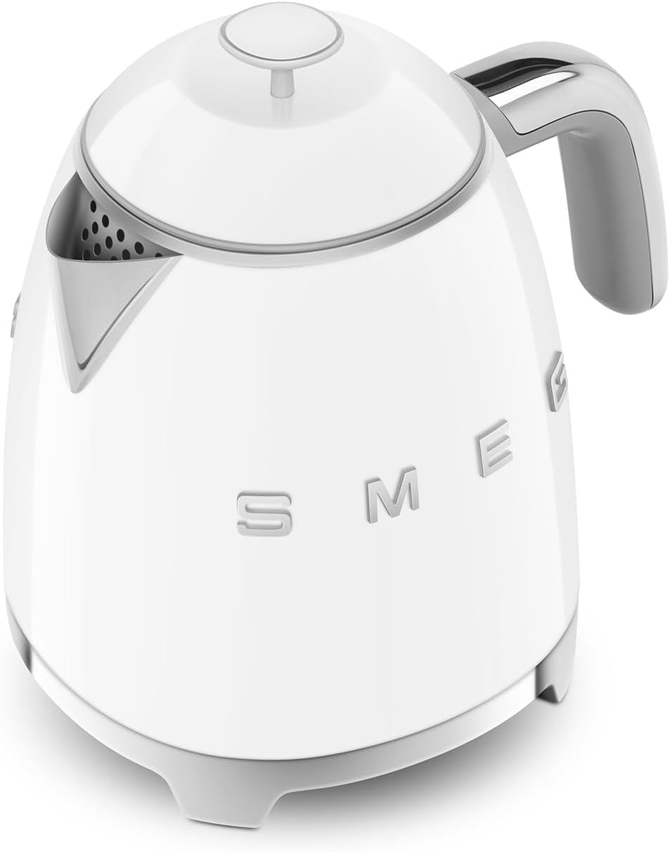 SMEG 50'S Retro Style 3 Cup Electric Mini Kettle White