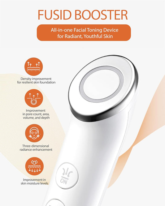 EASYTEM Fusid Booster - Microcurrent Facial Toning Tool | Korean Skincare for Skin Elasticity Multi-Functional