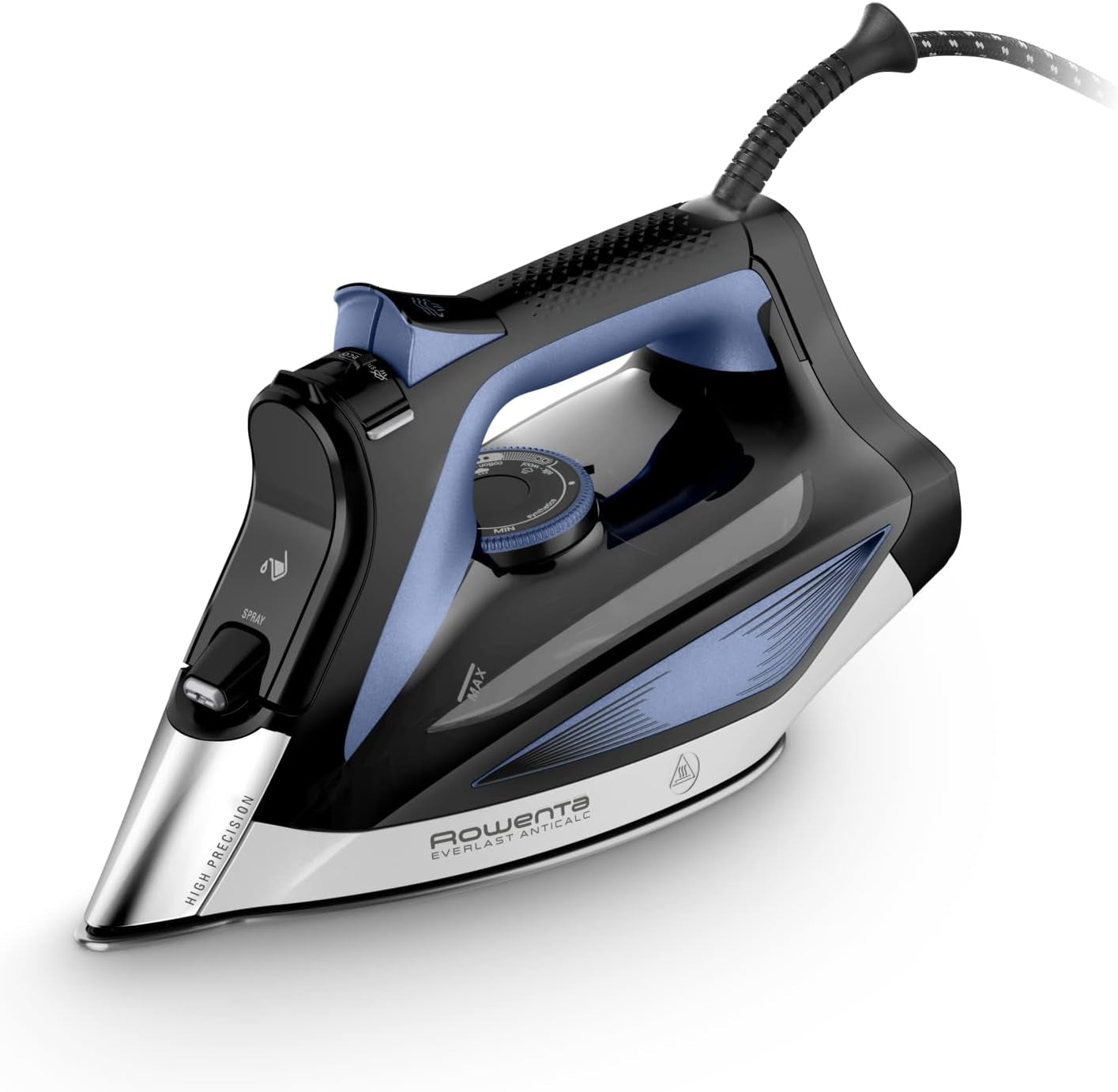 Rowenta Anticalc Steam Iron Powerful Steam Anti-Limescale System 2700W