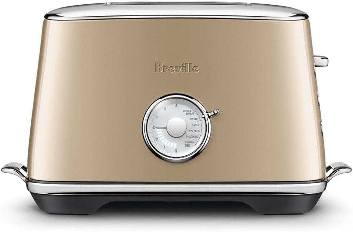 Breville the Toast Select™ Luxe 2-Slice Toaster, BTA735RCH, Royal Champagne