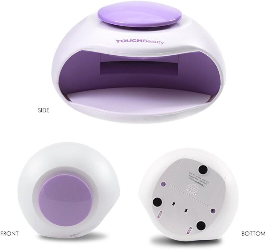 Touchbeauty Portable Nail Dryer with Air & 3 UV LED Nail Lamp Mini Size 