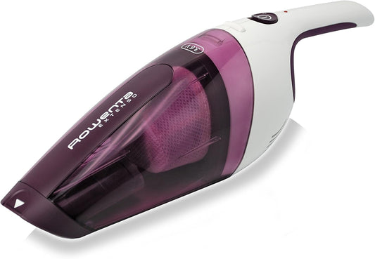 Rowenta Handheld Vacuum Cleaner 375ml Capacity 10min Battery Life Purple