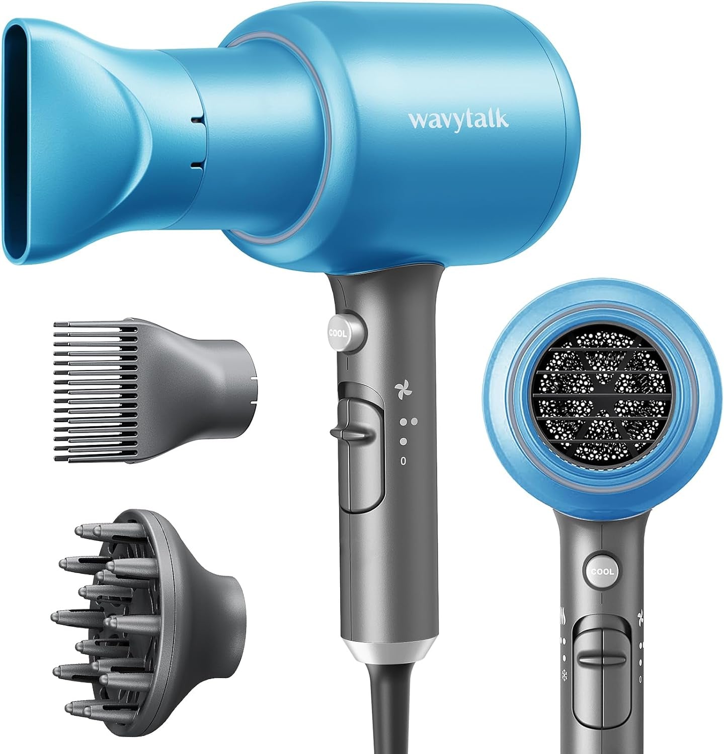 Wavytalk Professional Hair Dryer with Ceramic Technology & Constant Temperature