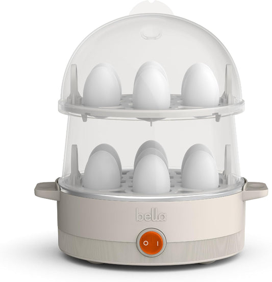 Bella Electric Egg Cooker 14 Eggs Tray Auto Shutoff 360W