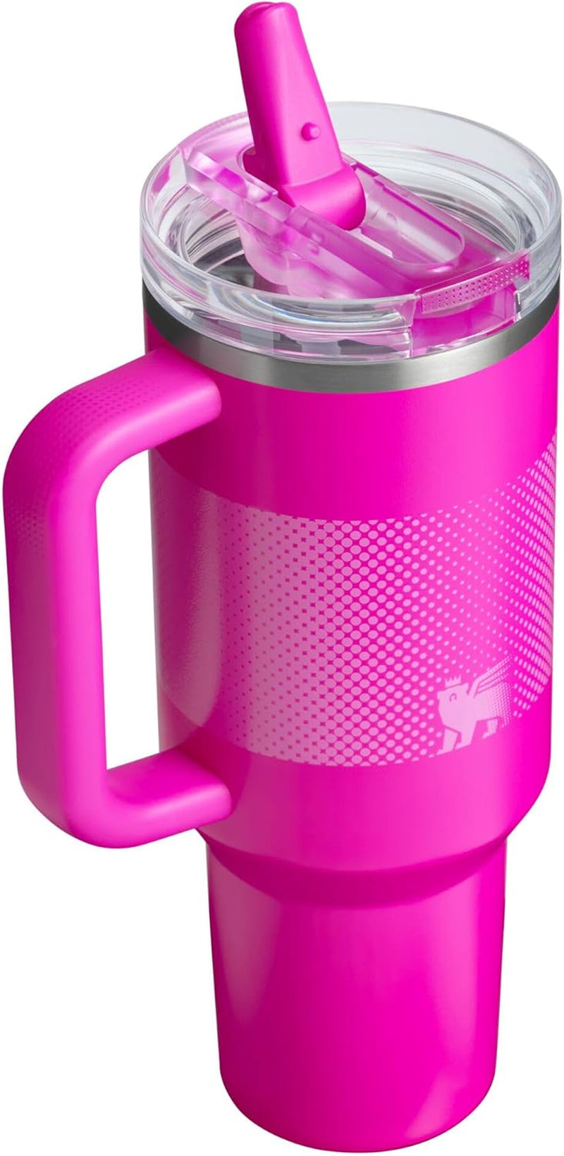 Stanley Quencher Protour Flip Straw Tumbler with Leakproof Lid 40 Oz | Built-In Straw & Handle | Cupholder Compatible for Travel | Insulated Stainless Steel Cup | Bpa-Free | Vivid Violet Fade