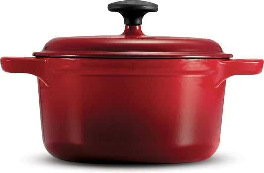 Tramontina Enameled Cast-Iron Dutch Oven 3.5 Qt (Red), 80131/635DS