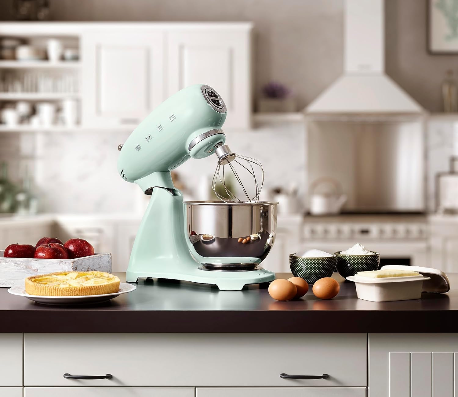 Smeg 50'S Retro Stand Mixer (Pastel Green)