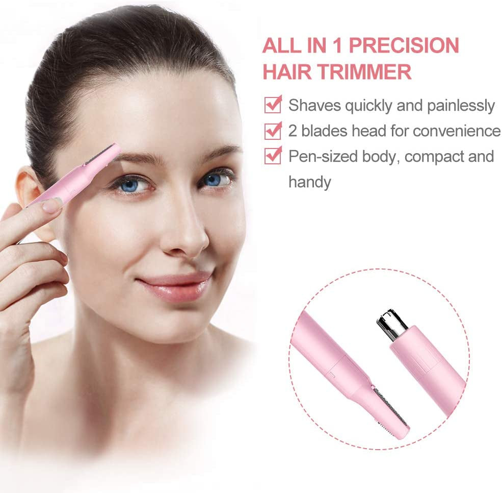 TOUCHBeauty Hair Trimmer for Face Eyebrow Nose Ear Body Hair Trimming All in ONE