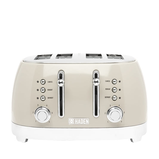 Haden Bristol Toaster 4 Slice Putty