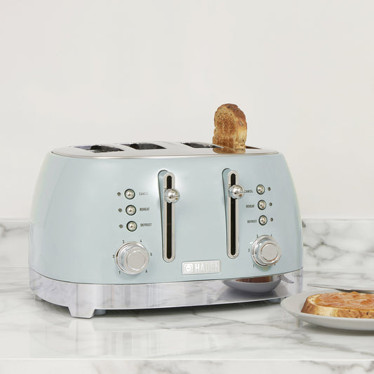 Haden Bristol Bundle Set of Kettle & 4 Slice Toaster Sega