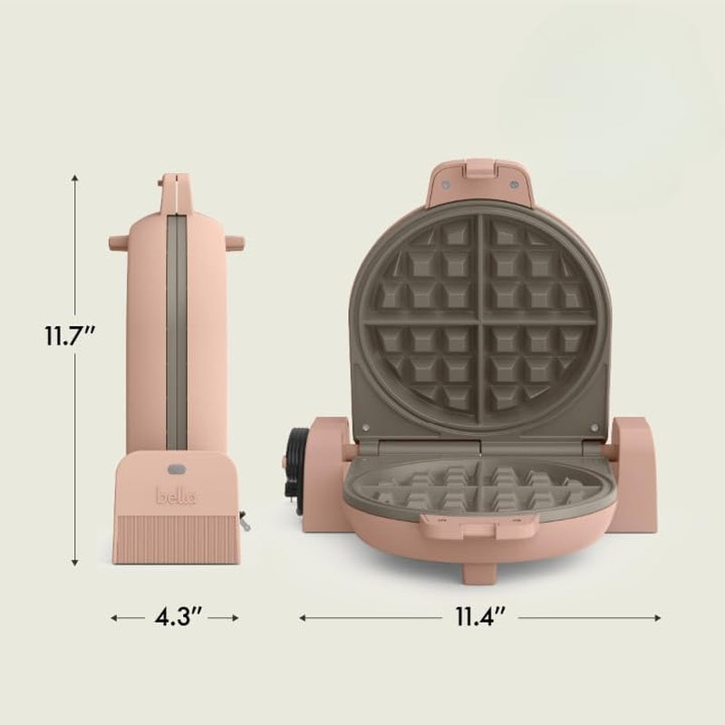 Bella Waffle Maker Ceramic Nonstick Coating Wide & Deep 1000W