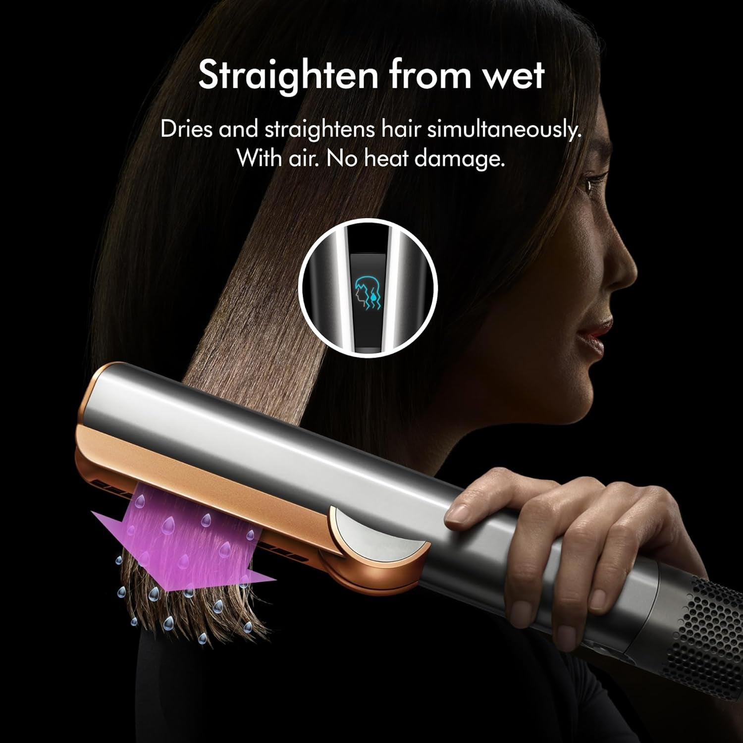 Dyson Airstrait™ Straightener Your routine simplified