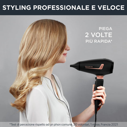 Rowenta Pro Expert Hairdryer Custom Settings 2200W