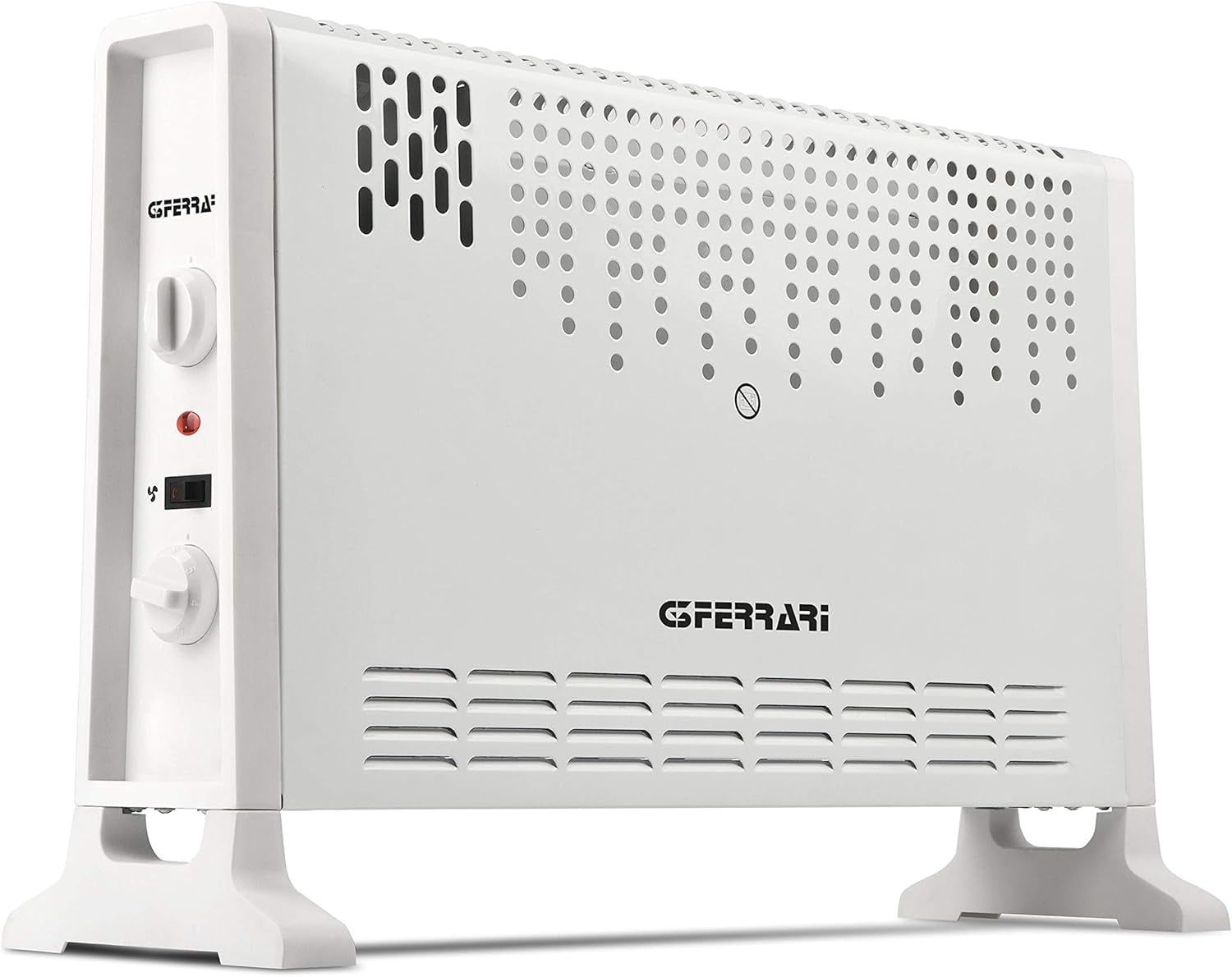 G3 Ferrari Ventilated Convector Heater 2000W Metal, White