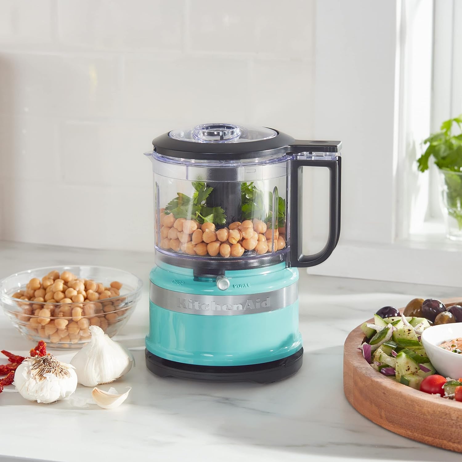 Kitchenaid 3.5 Cup Food Chopper Aqua Sky