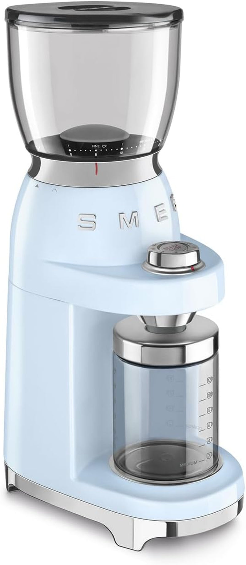 SMEG Retro Electric Coffee Grinder (Pastel Blue)