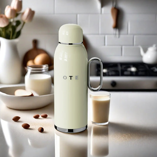 OTE Coffee Carafe Flask Insulated Stainless Steel 1.5L White