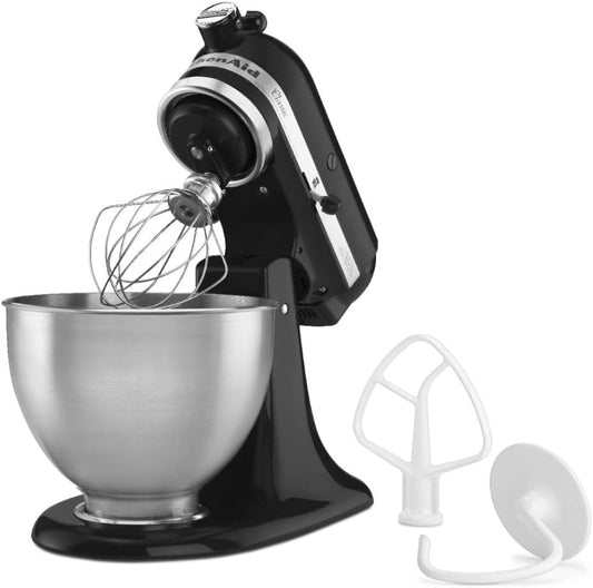 Kitchenaid Classic Series 4.5 Quart Tilt-Head Stand Mixer Onyx Black