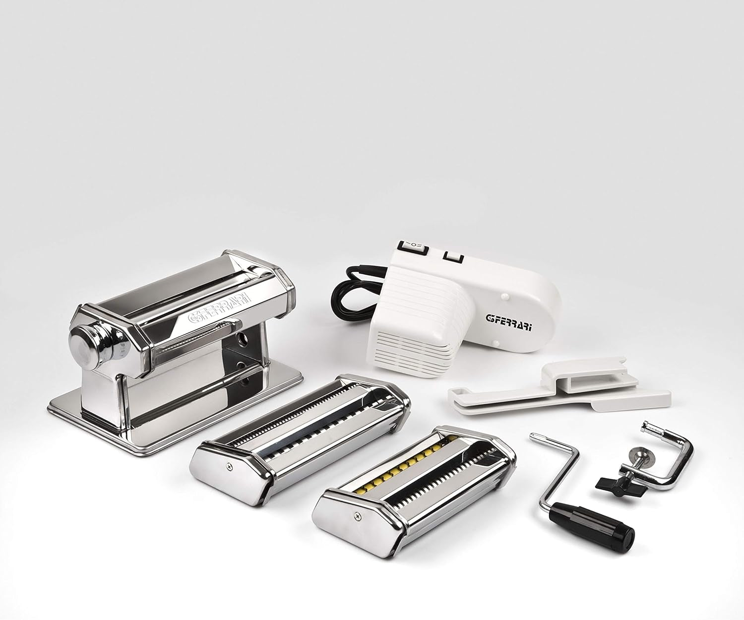 G3 Puff Pastry & Pasta Machine 5 Forms of Dough Stainless Steel With Accessories Included