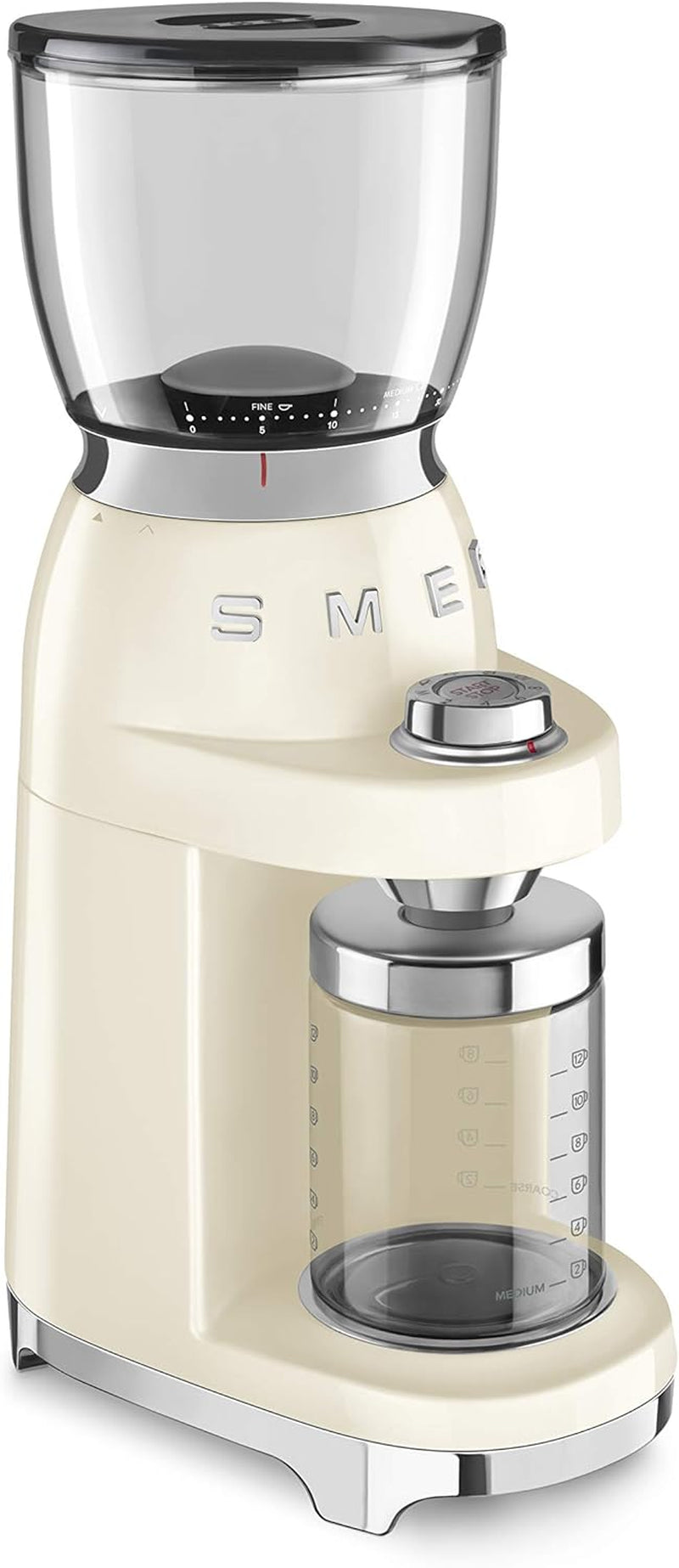 SMEG Retro Electric Coffee Grinder (Cream)