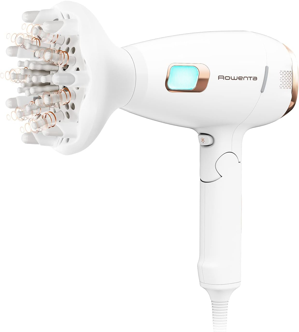 Rowenta Ultimate Experience Scalp Care Hairdryer Active Scalp Massager Included 6 Speed 2200W