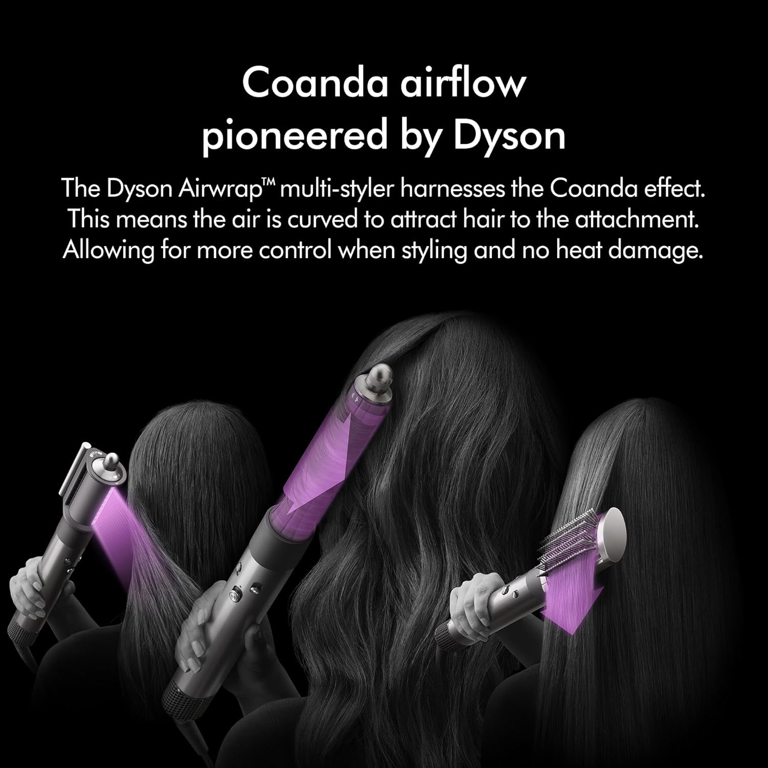 Dyson Airwrap With engineered attachments for versatile styling