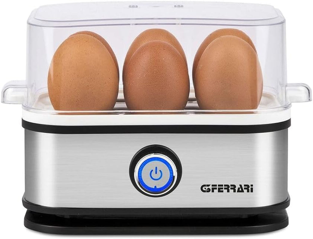 G3 Ferrari Steam Egg Stainless Steel Body 6 Eggs 400 W