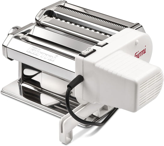 Girmi Electric Pasta Maker Stainless Steel With 5 Pasta Sizes & 2 Operating Speeds 90W