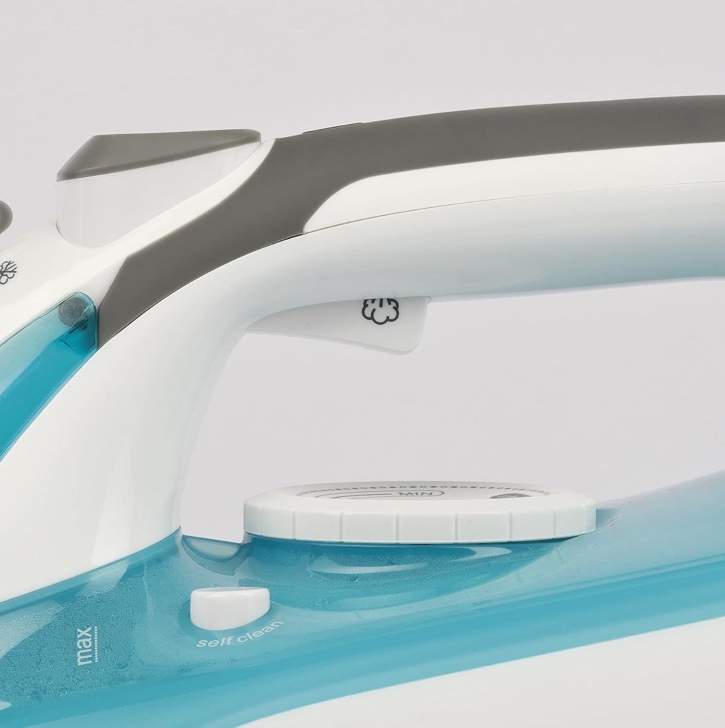 G3 Ferrari Steam Iron Ceramic Plate Self-Clean Function 2500W White/Blue