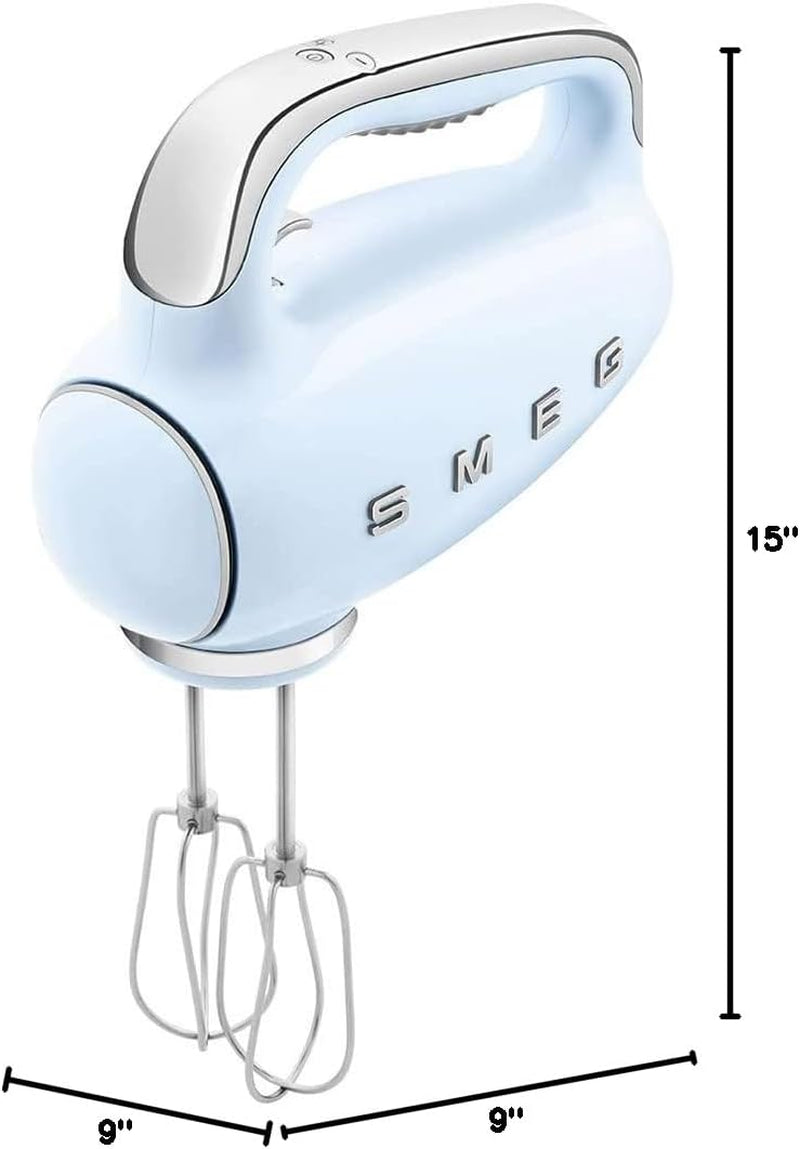 Smeg Red 50'S Retro Style Electric Hand Mixer… (Pastel Blue)