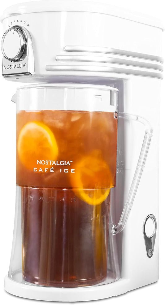 Nostalgia Iced Tea maker with Double-Insulated Pitcher