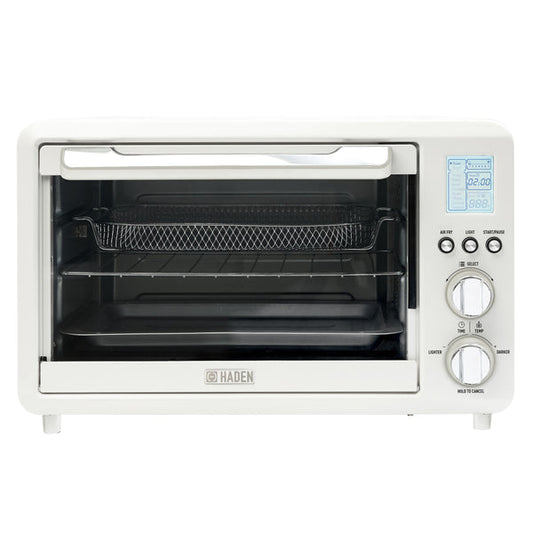 Haden Toaster Oven 25L Ivory & Chrome