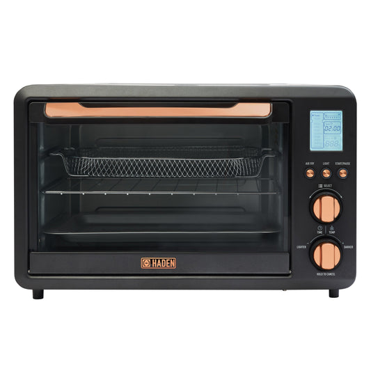 Haden Toaster Oven 25L Black & Copper