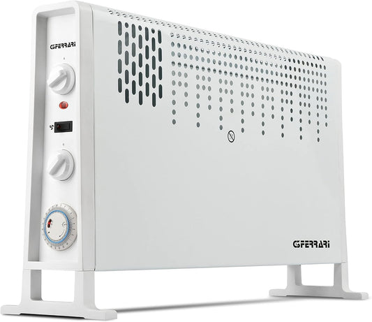 G3Ferrari Convector Heater with Timer 3 Powers Programmable 2000W White