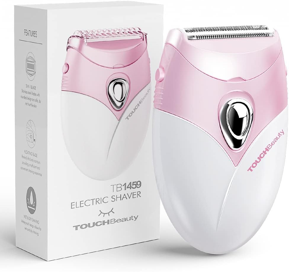 Touchbeauty Body Hair Shaver Wet & Dry Shaving Pink