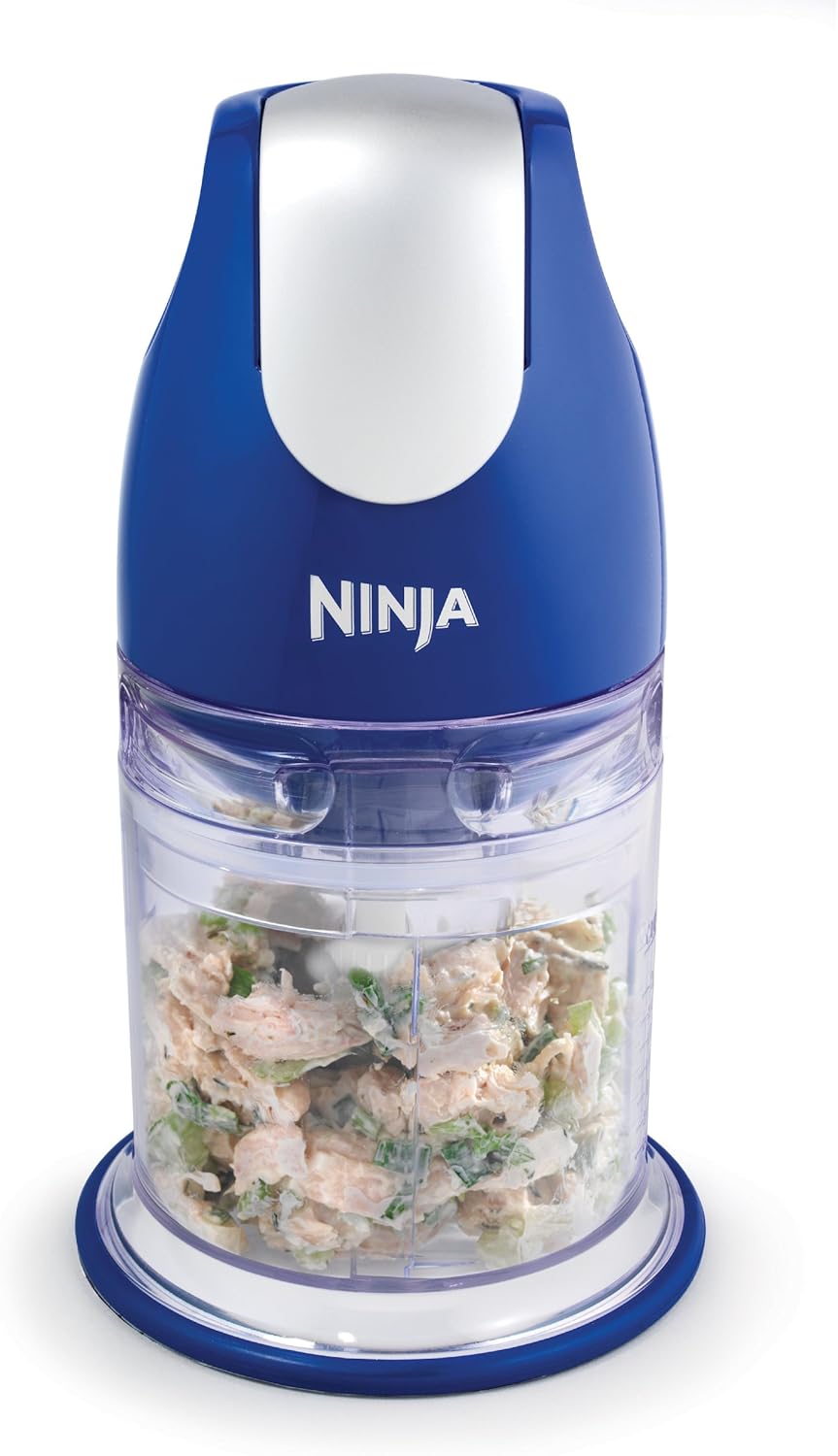 Euro-Pro Ninja Master Prep Blender and Food Processor, Blue