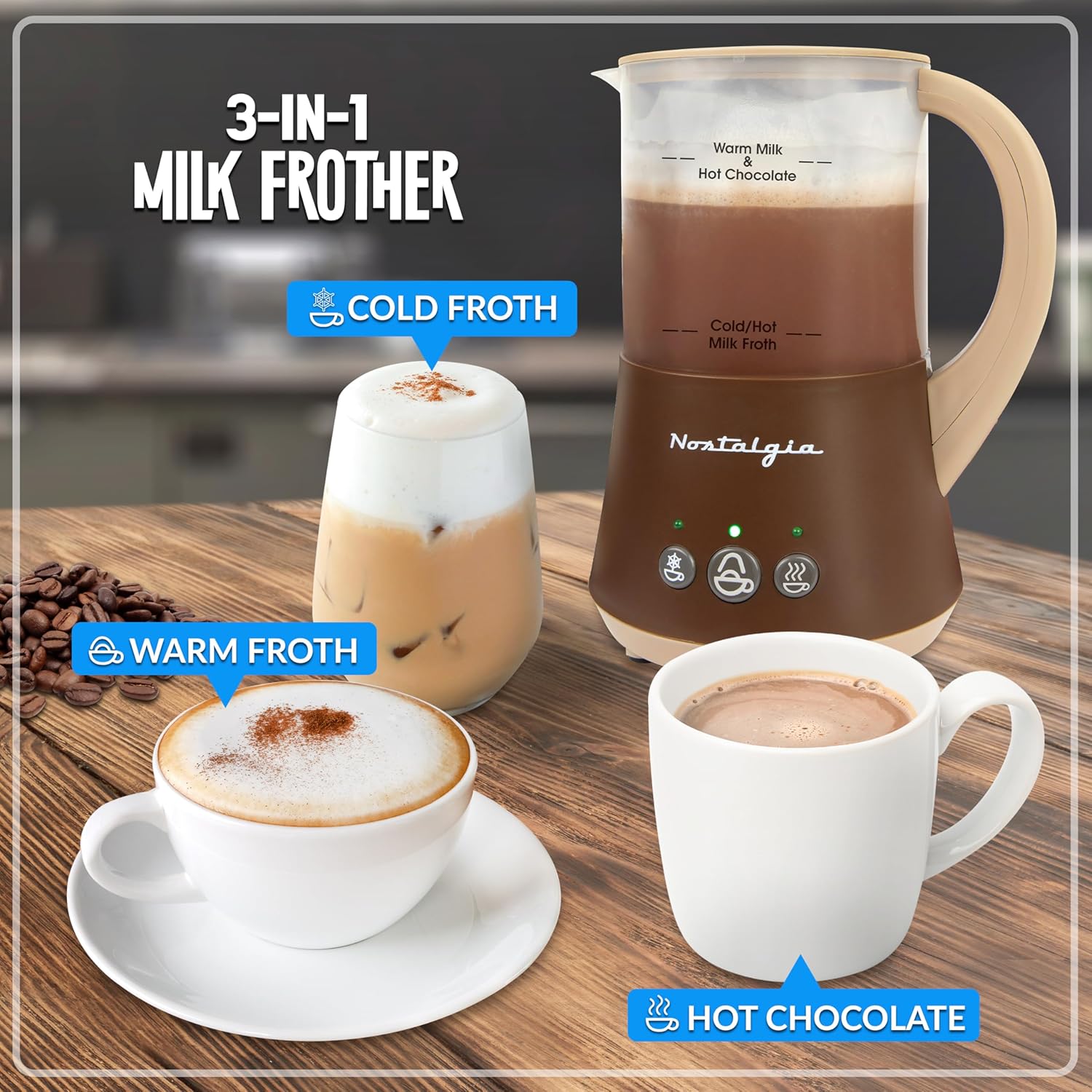 Nostalgia Hot Chocolate Maker 950 ml