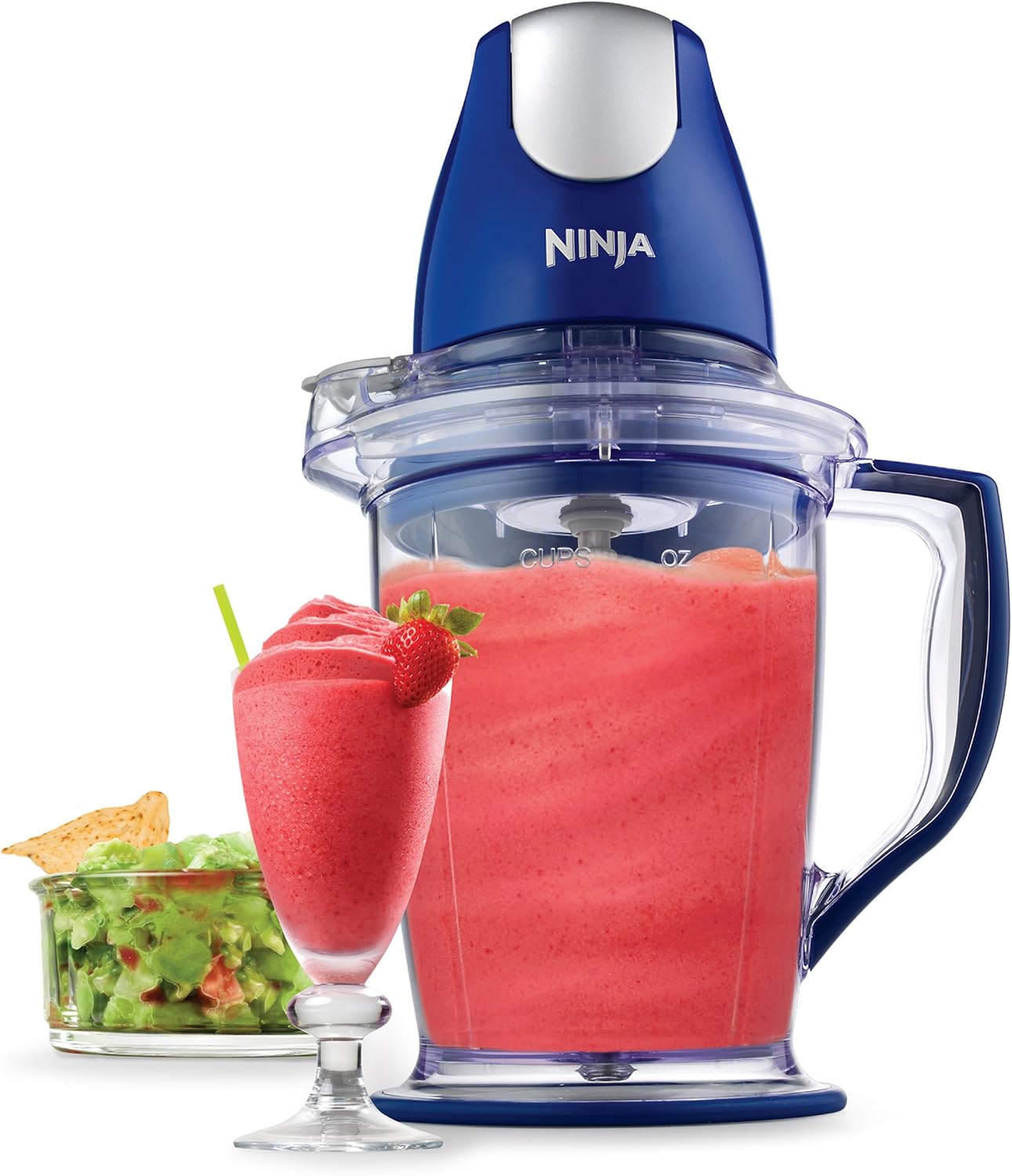 Euro-Pro Ninja Master Prep Blender and Food Processor, Blue