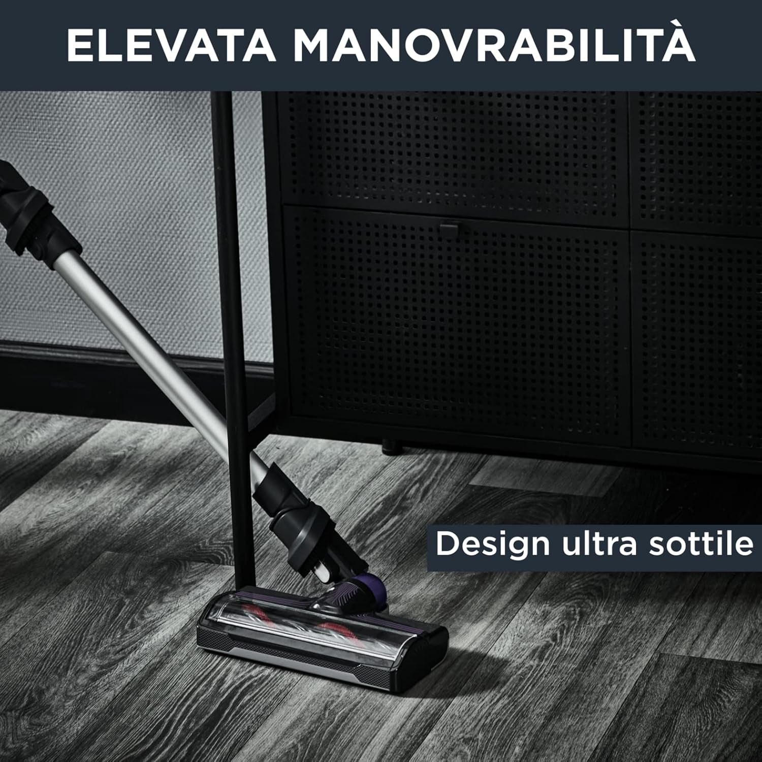 Rowenta X-NANO Powerful Cordless Vacuum Cleaner Multi-Surface Electric Broom 40 Min Battery Life