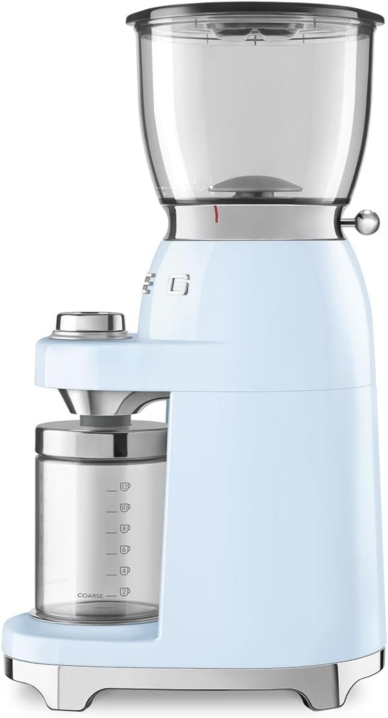 SMEG Retro Electric Coffee Grinder (Pastel Blue)