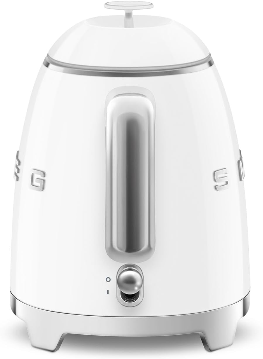 SMEG 50'S Retro Style 3 Cup Electric Mini Kettle White