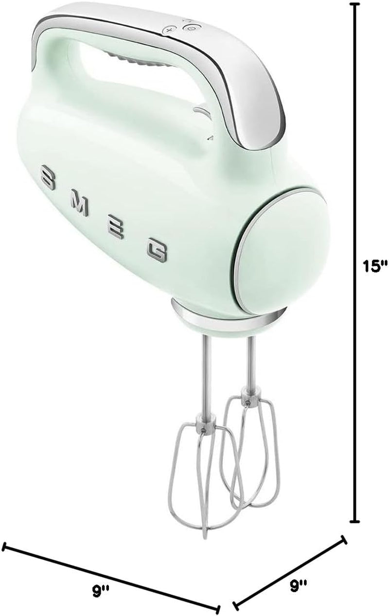 Smeg Red 50'S Retro Style Electric Hand Mixer… (Pastel Green)