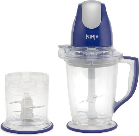 Euro-Pro Ninja Master Prep Blender and Food Processor, Blue