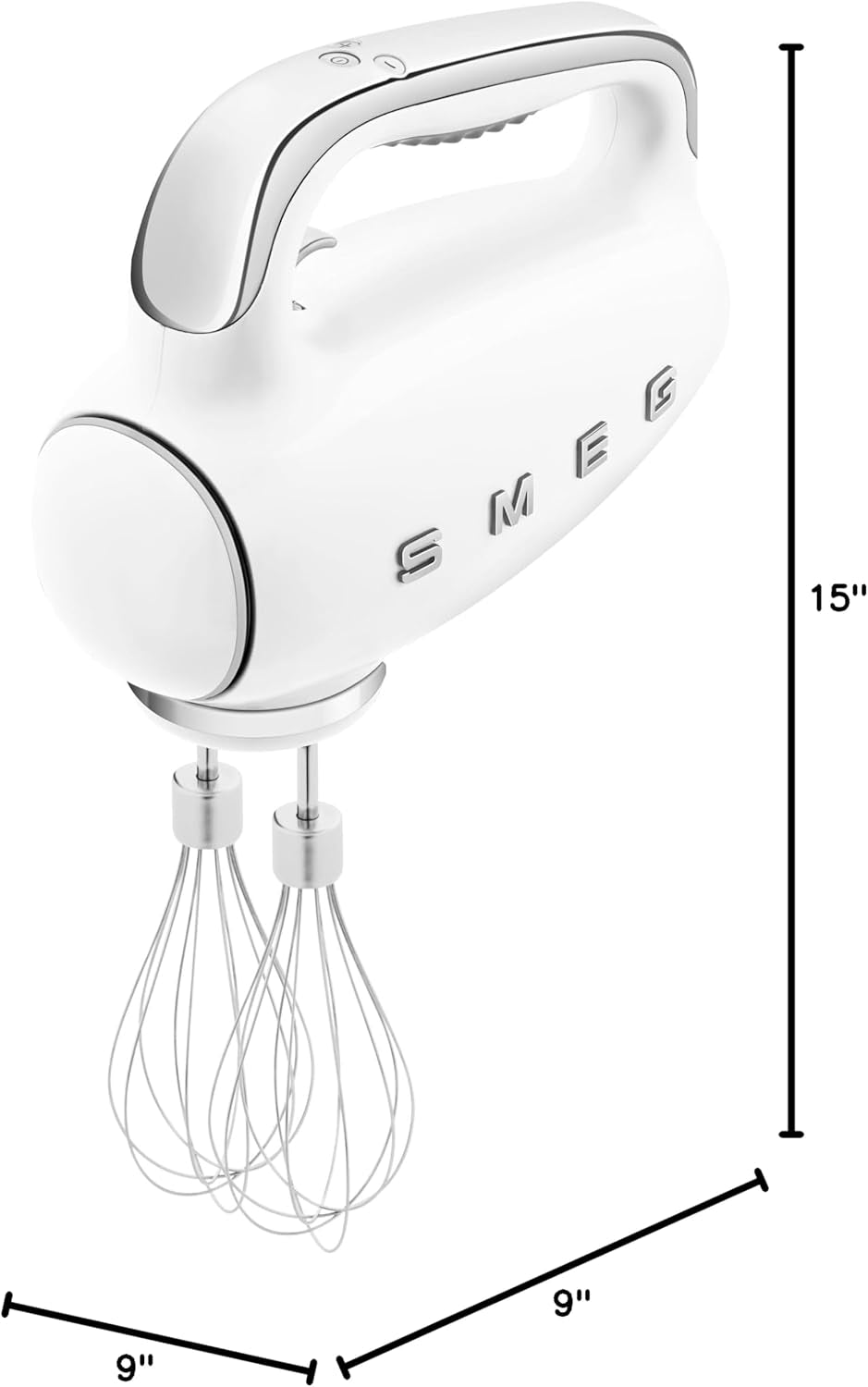 Smeg 50'S Retro Style Electric Hand Mixer… (White)