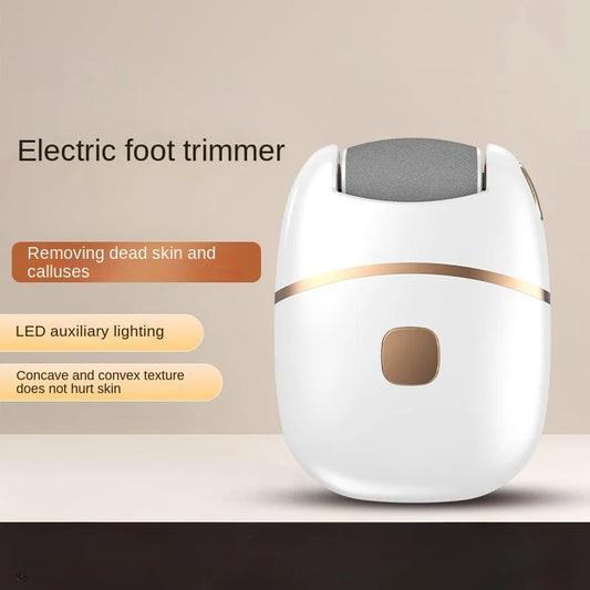 Rechargeable electric foot grinder with thick leather polishing