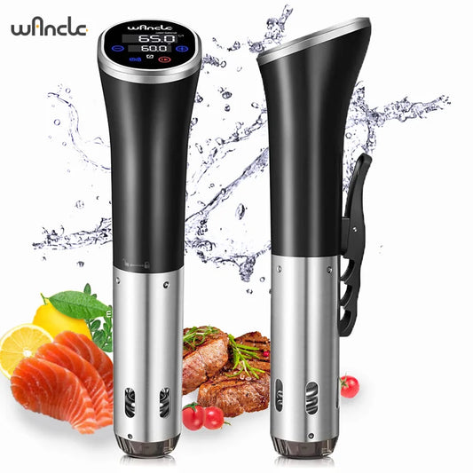 Wancle 1100W Sous Vide Cooker LCD Touch Immersion Circulator Accurate Cooking