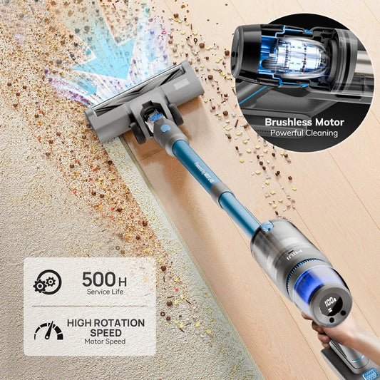 MIUI Cordless Vacuum Cleaner with Brushless Motor Efficient