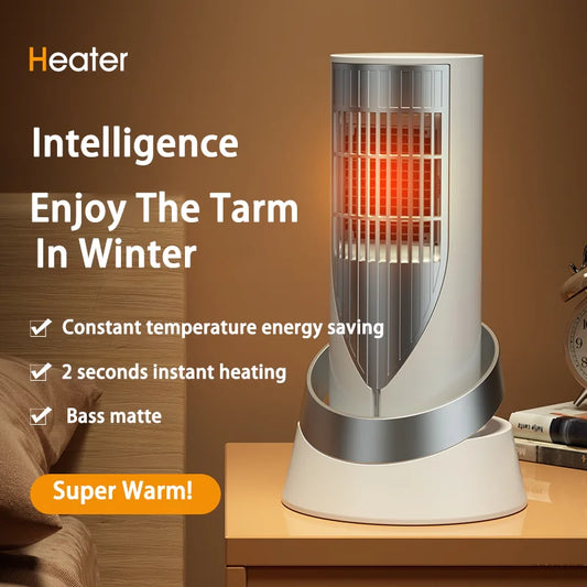 Portable Electric Heater PTC  Two Gear Adjustable 1200W