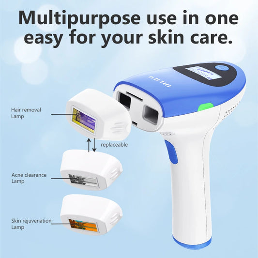 MLAY T3 IPL Laser Hair Removal Device with 500000