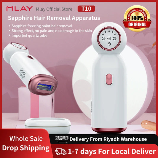 MLAY Laser T10 Laser Hair Removal Devices IPL ICE Cooling